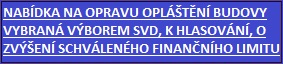 Nabídka zateplení
