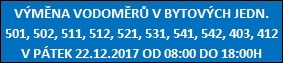 VODOMĚRY 2017